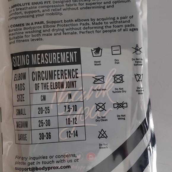 Body prox elbow pads, low profile Elbow pads - Picture 2 of 4